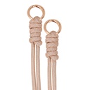 Pulsera Cordón Colores con Anillas